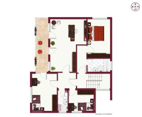 Grundriss Obergschoss