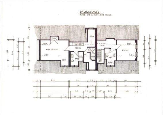 Grundriss Dachgeschoss 
