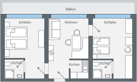 Seebach Wohnungen, Seebach Wohnung mieten