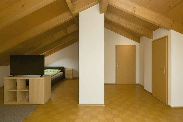 Flur und Schlafbereich