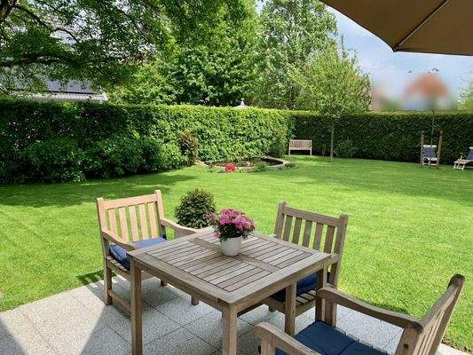 Gartenansicht Terrasse