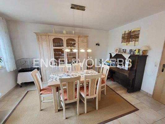 Essbereich im Erdgeschoss