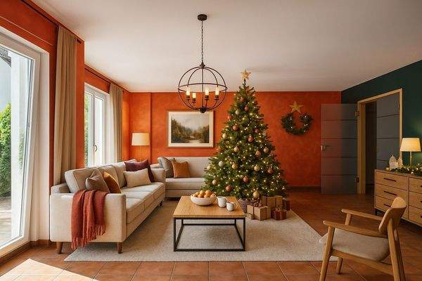 EG Wohnbereich Einrichtungsbeispiel* Festlich