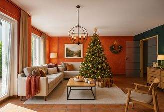 EG Wohnbereich Einrichtungsbeispiel* Festlich