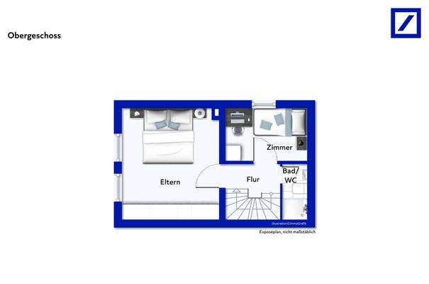 Grundriss Obergeschoss