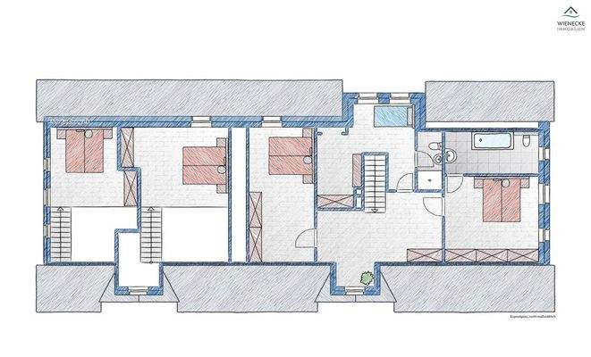 Grundriss Reetlandhaus OG