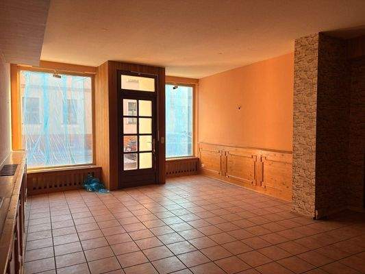 Innenansicht, Eingang