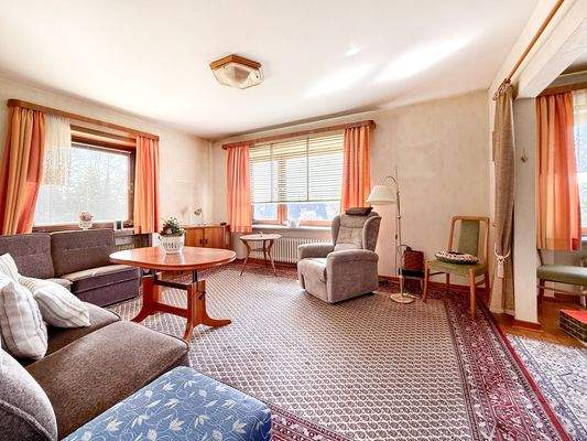 Wohnzimmer im Erdgeschoss