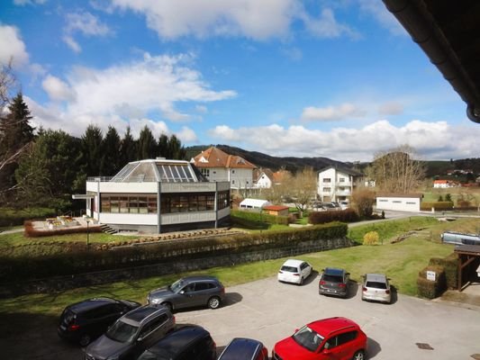 Ausblick Balkon