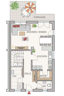 Grundriss Erdgeschoss