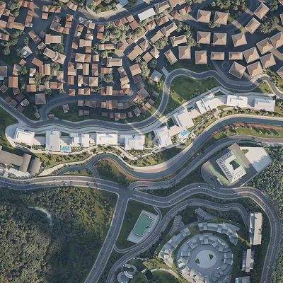 Forest-View Apartments with Balconies in İstanbul Sarıyer