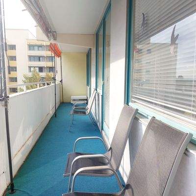 Big balcony for relaxation