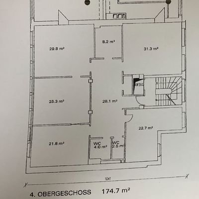Grundriss 4.Obergeschoss