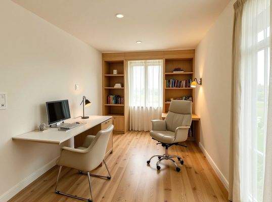 KI - Beispiel - Arbeitszimmer Obergeschoss