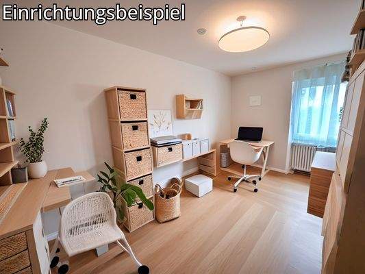 Einrichtungsbeispiel für ein Büro