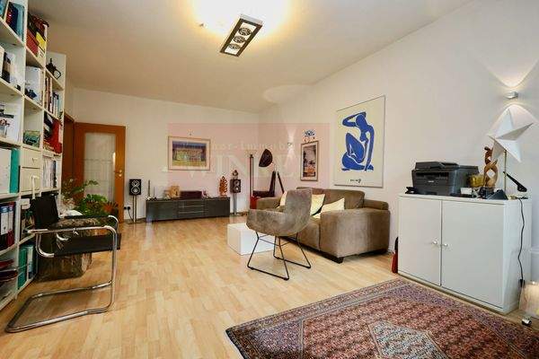 Wohnzimmer nach innen