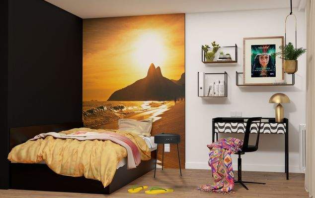 Beispiel Mikroapartment (Visualisierung))