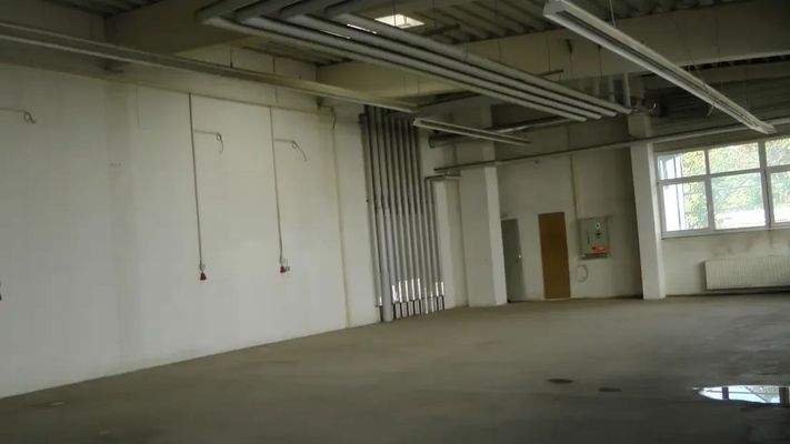 Eine der Werkstätten