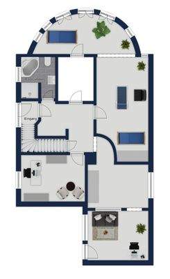 Erdgeschoss Vorderhaus