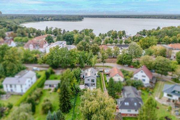 Blick von oben Seenähe 