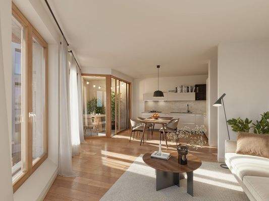 Illustration der Wohnung C1.1