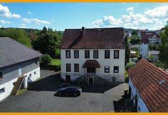 Blick auf das Wohnhaus