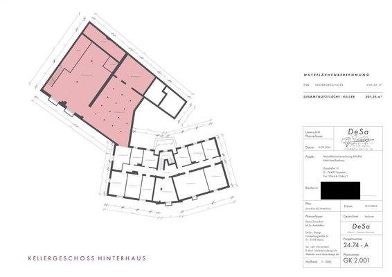 Grundriss Keller - HH