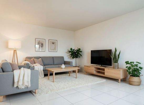 Wohnzimmer - Visualisierung