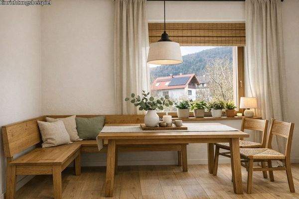 Essbereich - digitales Homestaging - Möblierung dient er Illustration