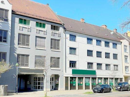 Nahansicht des Gebäudes