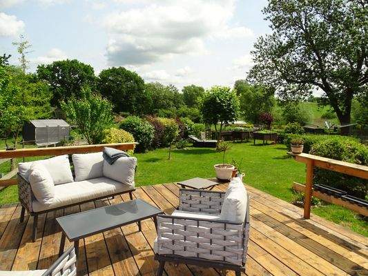 Blick von der Terrasse