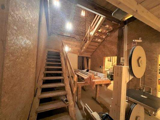 Treppe Scheune