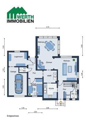 Grundriss Erdgeschoss
