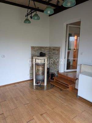 Ofen im Wintergarten