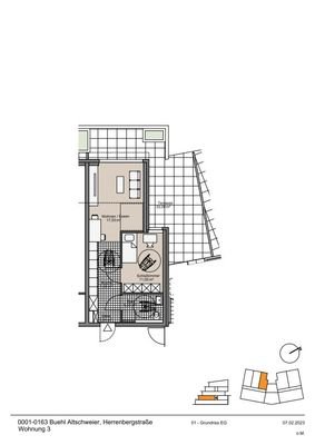 Grundriss Wohnung 3