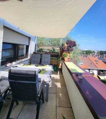 Dachterrasse Sitzbereich