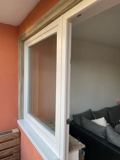 Neues Fenster Wohnzimmer