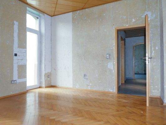 Schlafzimmer zur Terrasse