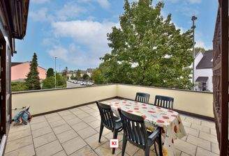 KI generiert - Dachterrasse