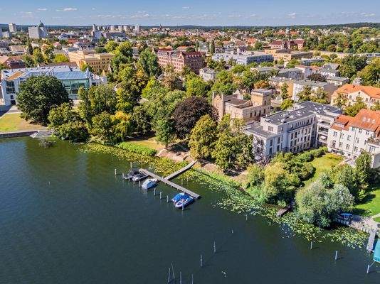 Aerial view of Tiefer See