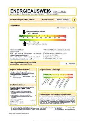 Energieausweis Seite 2