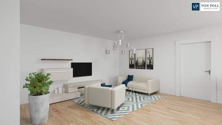 Ansicht Wohnen / Essen / Kochen