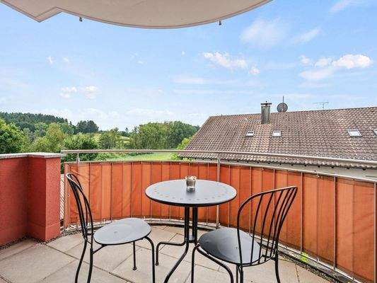 Balkon im Obergeschoss