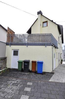 Blick auf Dachterrasse