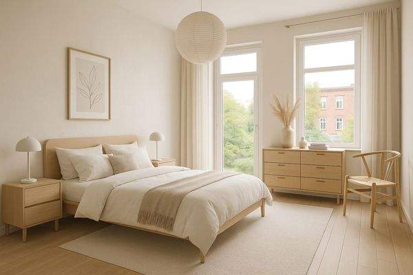 Schlafzimmer 2 Obergeschoss (gestagede Version)