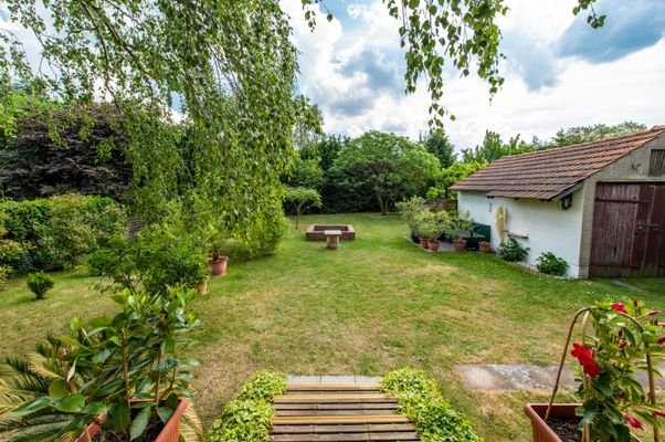 Blick von der Terrasse