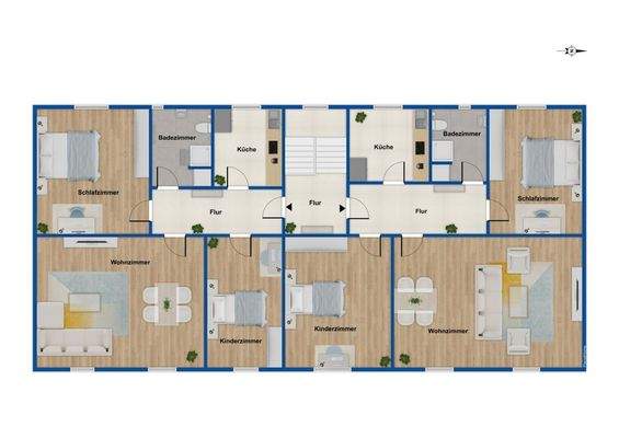 Grundriss Obergeschoss