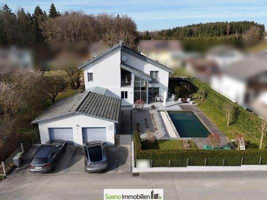 Drohne Ansicht von Süden