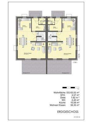 LPC Doppelh. Werb. 120 m² EG