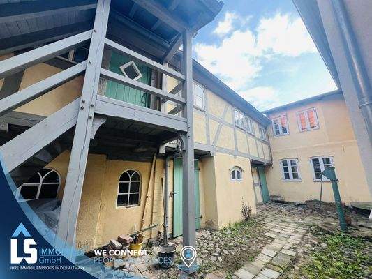 Aufgang zur Ferienwohnung